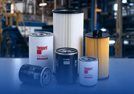Filtros hidráulicos premium Fleetguard, Mann, Hifi e Filtrec